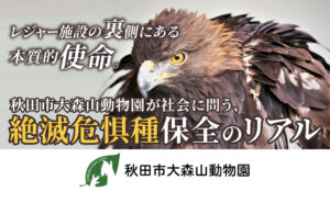 レジャー施設の裏側にある本質的使命。｜秋田市大森山動物園が社会に問う、絶滅危惧種保全のリアル